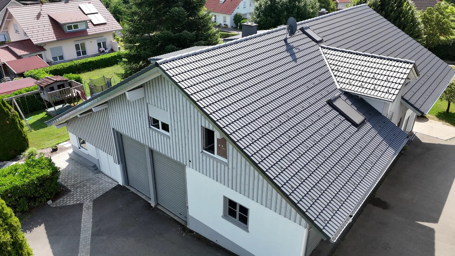 Dachsanierung – fertiges Ergebnis