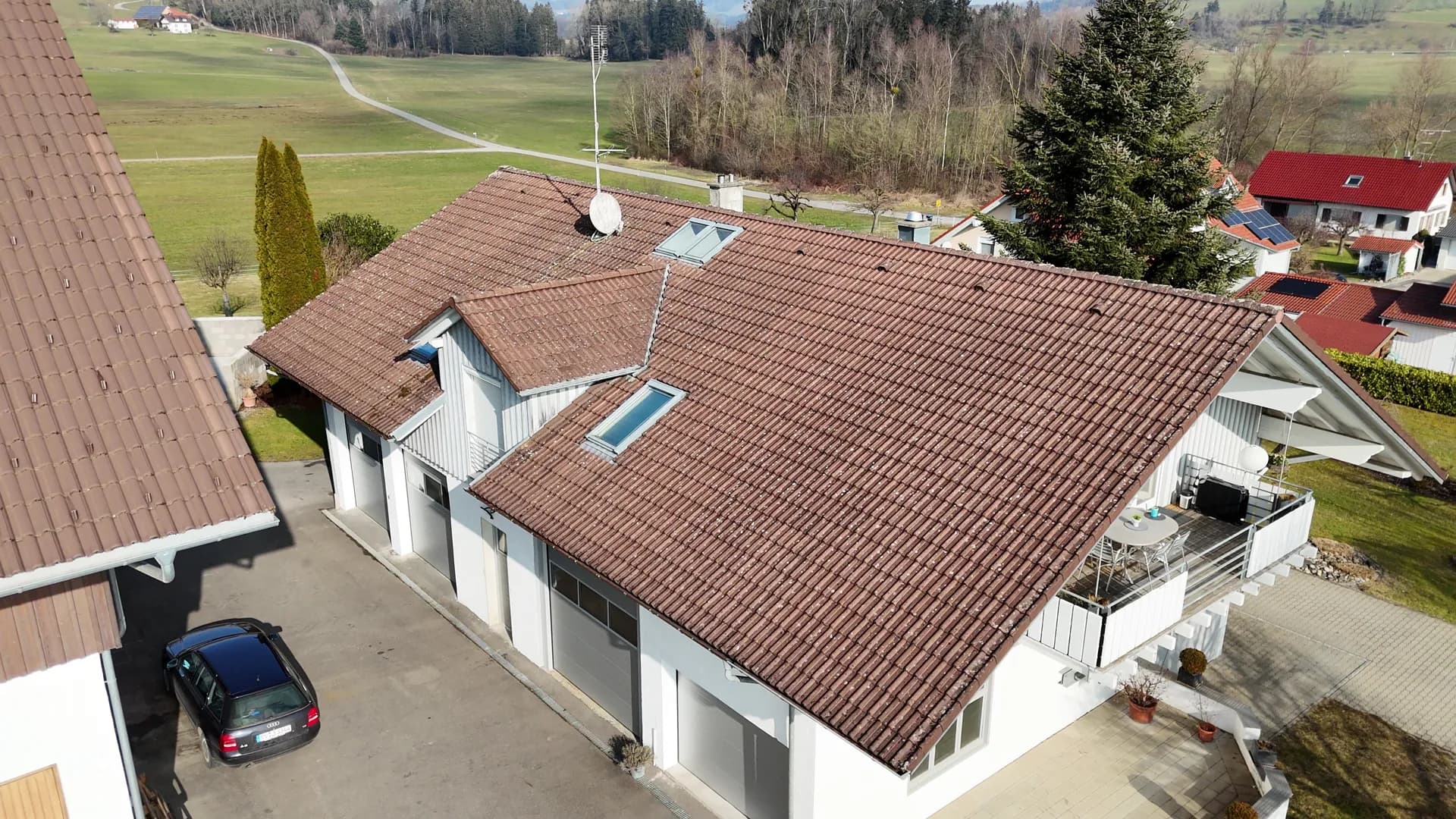 Rückseite vor der Sanierung
